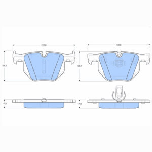 Δισκόφρενα  ZTEC+ για Bmw